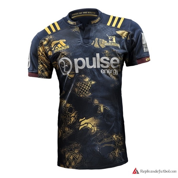 Camiseta Highlanders 2017-2018 Azul Rugby
